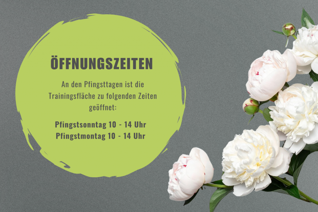 Öffnungszeiten an den Pfingsttagen im Athletic Fitnessland Kiel